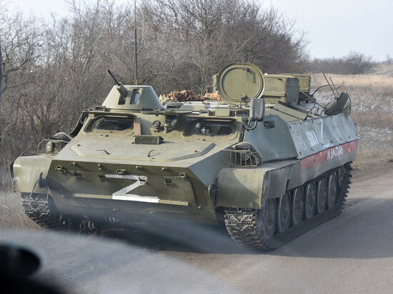     Военная техника ВС РФ на Лиманском направлении.