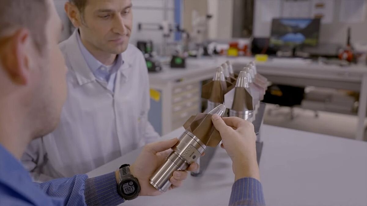 Комплект точного наведения PGK, кадр с видео: Northrop Grumman