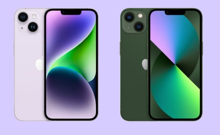    Кажется, что разницы нет, но обратите внимание на кнопку блокировки. Она немного смещена.