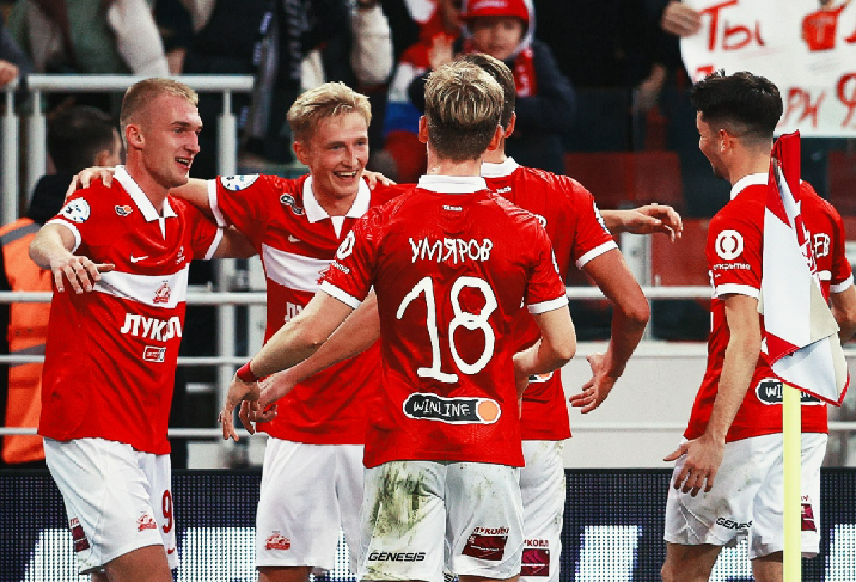 "Спартак" одержал пятую победу подряд. Фото: ФК "Спартак"