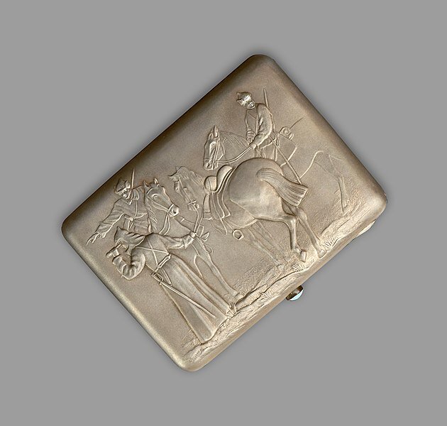 Dmitry Rozhkov. 1930-е, Москва. Медный сплав, патинирование, посеребренный