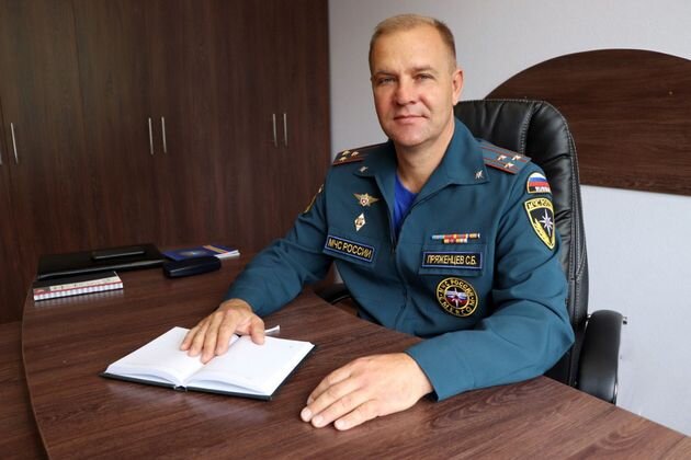    Глава управления МЧС по Удмуртии Сергей Пряженцев пресс-служба управления МЧС по Удмуртии