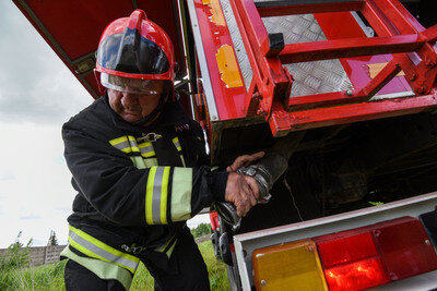    Добровольная пожарная охрана в Подмосковье ©Пелагия Тихонова РИАМО