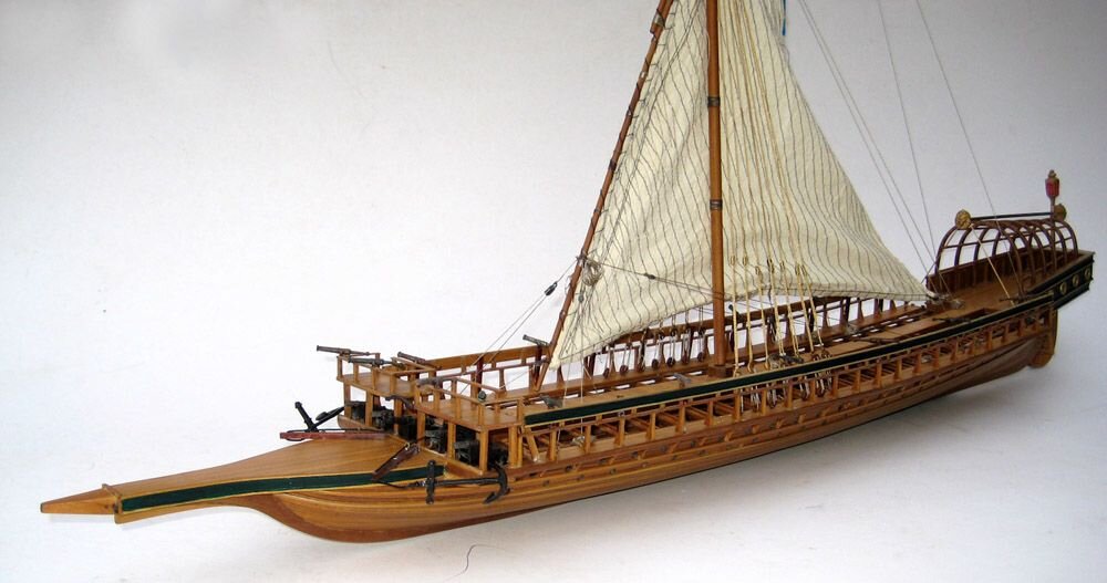 Турецкая галера в миниатюре