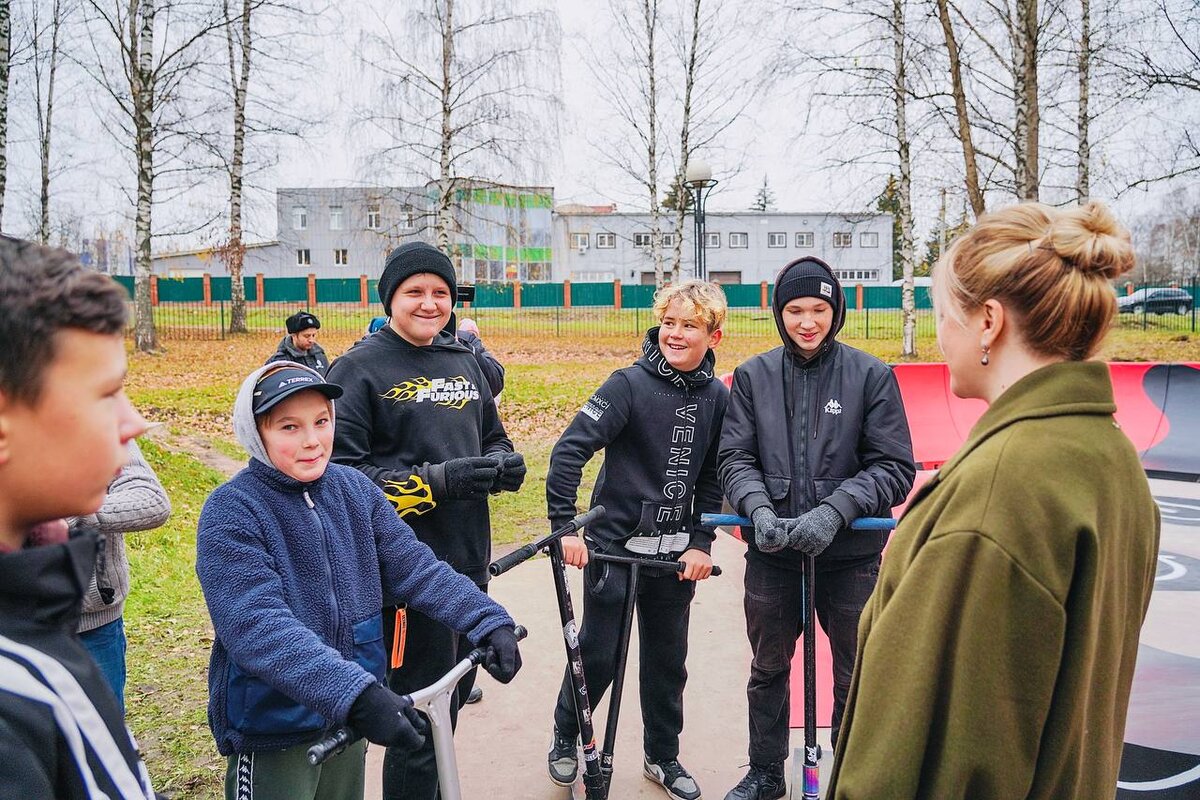 Скейт парк в Сестрорецке