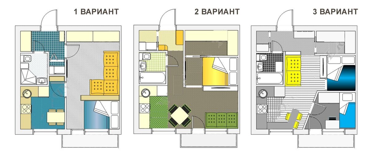 Перепланировка угловой однокомнатной квартиры фото 20