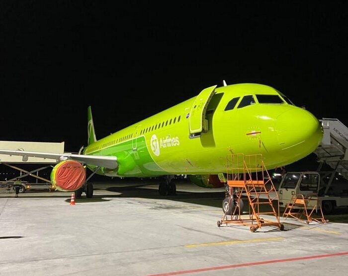 Самолет норильск новосибирск. Норильск с самолета
