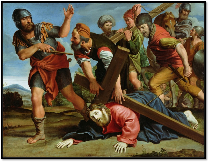 Доменико Зампьери «Путь на Голгофу», 1610 г.