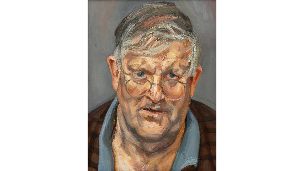 Фото: © The Lucian Freud Archive📷«Дэвид Хокни», 2002
