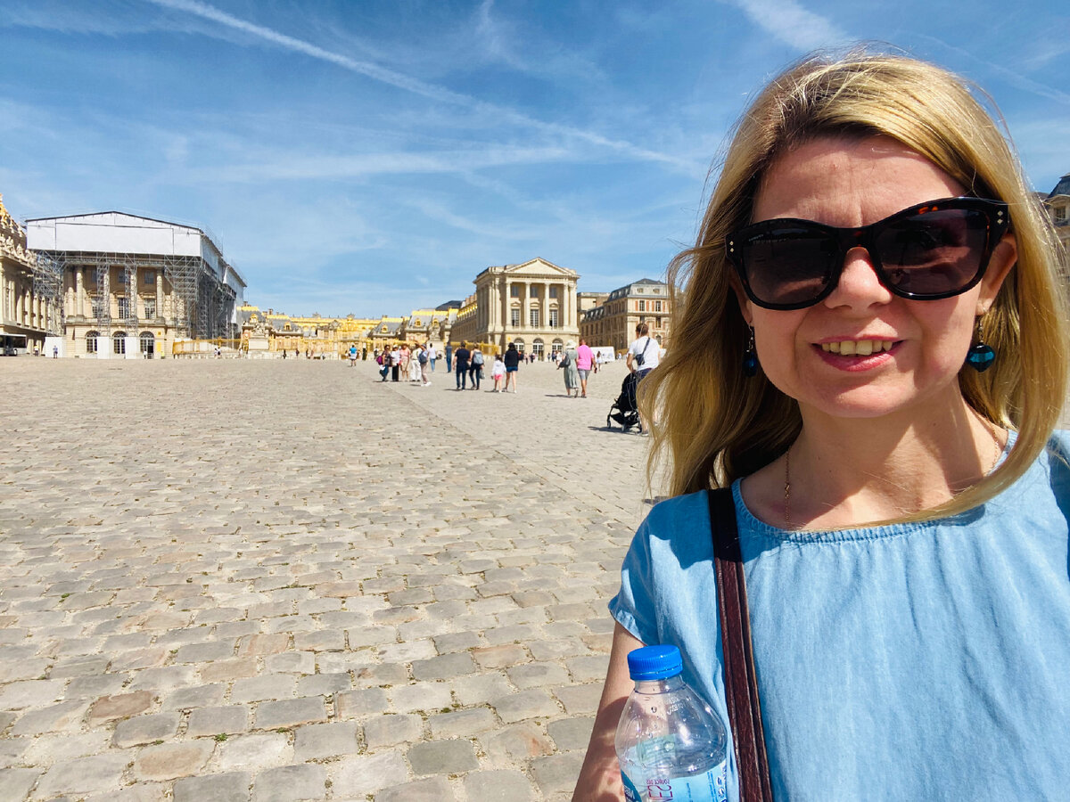 Вход в Версальский парк. Снимаю видео-объяснялку, как быстрее и дешевле добраться из Парижа в Версаль