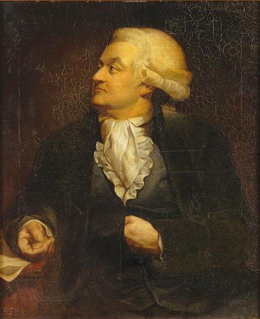 Портрет графа Мирабо. худ. Ф.-О. Жанрон. 1840 г.
