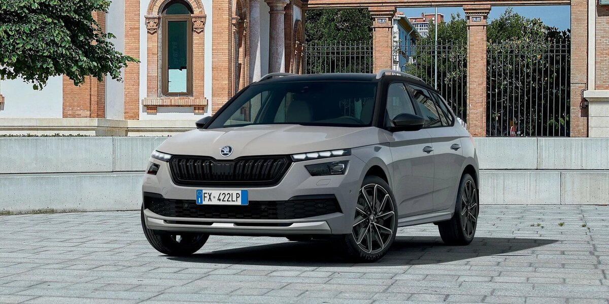     Компактный кроссовер Skoda Kamiq приехал в Россию Фото: Skoda