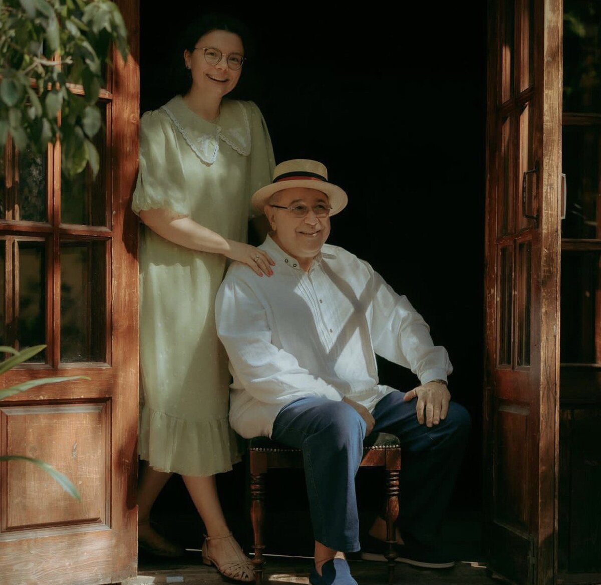 Евгений Петросян и Татьяна Брухунова. Фото: соцсети Татьяны Брухуновой