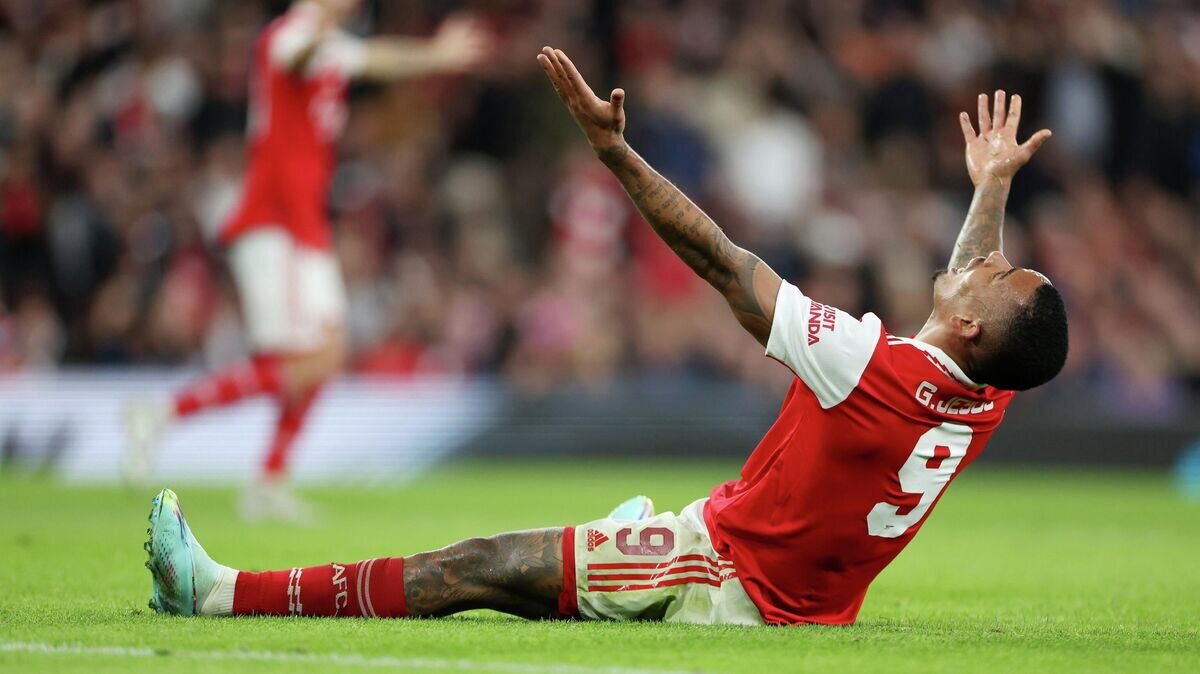    Нападающий "Арсенала" Габриэль Жезус© пресс-служба клуба "Арсенал"