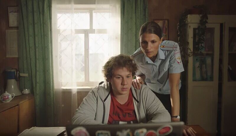 Кадр со съемок 3-го сезона сериала «Жуки»