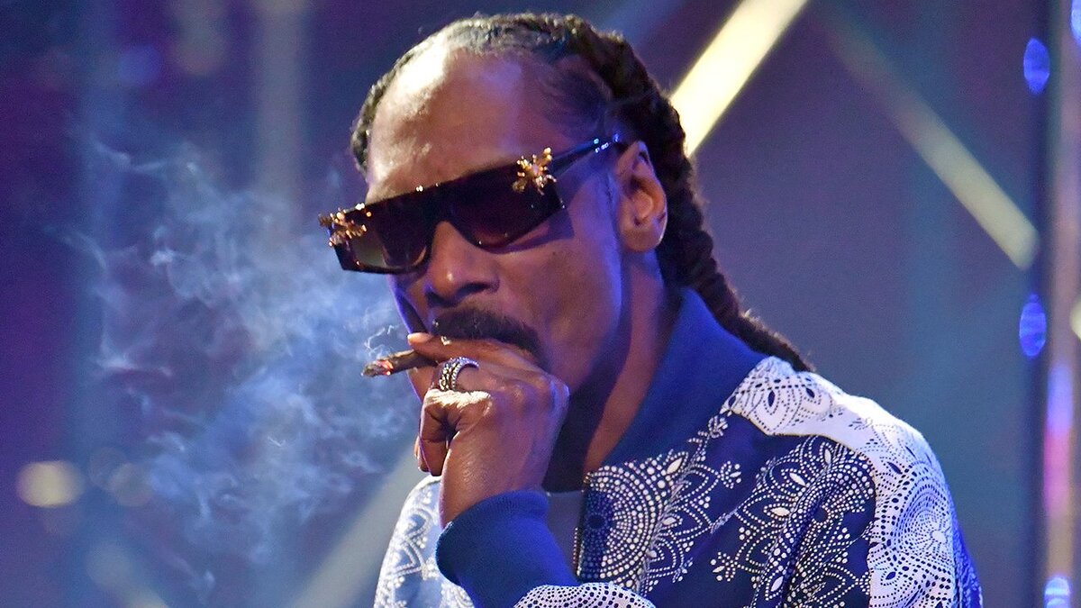 Знаменитый рэпер Snoop Dogg. Хранение и распространение кокаина, соучастие в убийстве, сексуальные домогательства, незаконное хранение огнестрельного оружия.