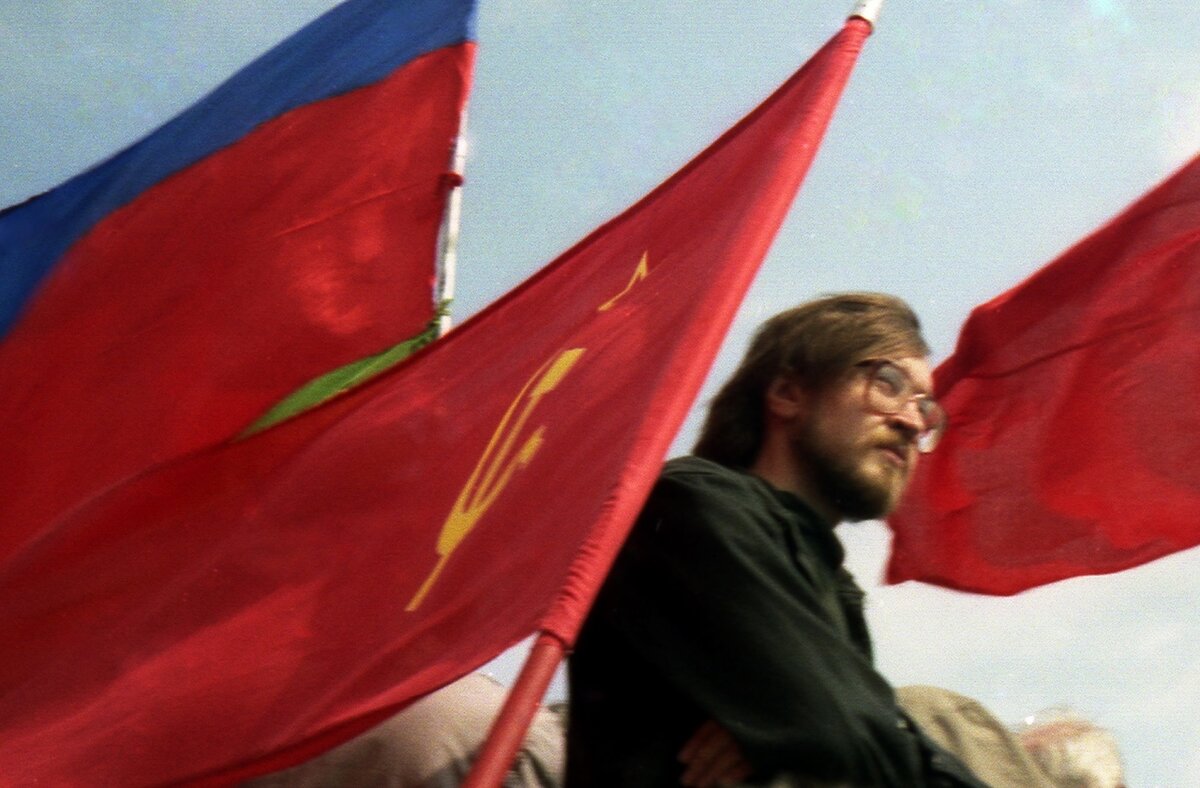 Игорь Летов, 1 мая 1994 г., Москва