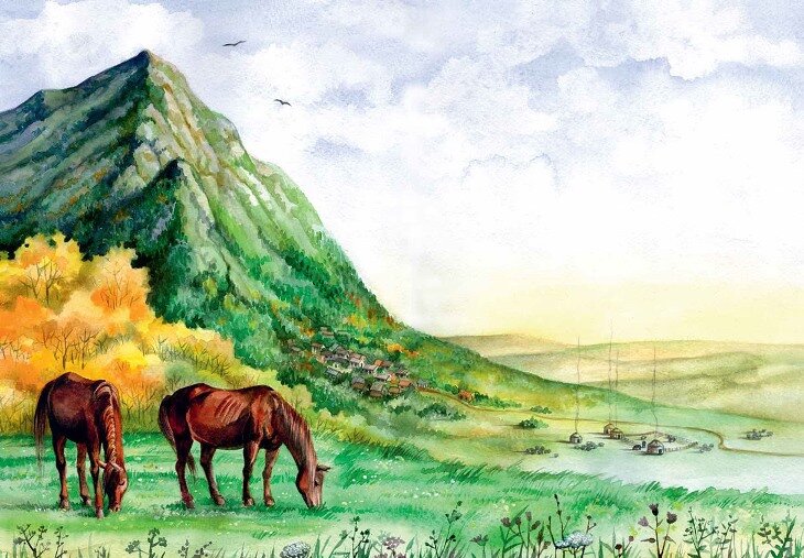 Легенда // Илл.: Художник Виктория Ватолина 