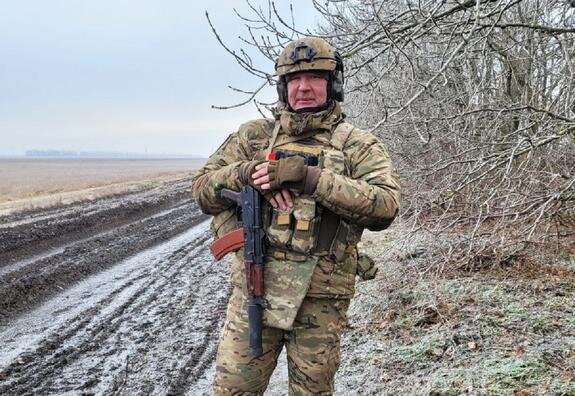    Дмитрий Рогозин в зоне проведения СВО. Фото: Telegram/t.me/rogozin_do