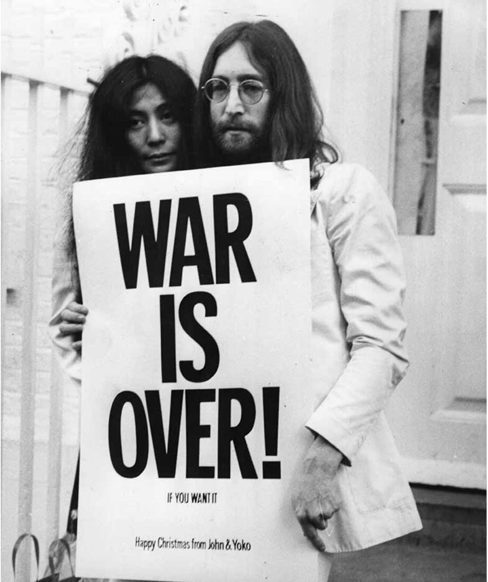 war is over! if you want it