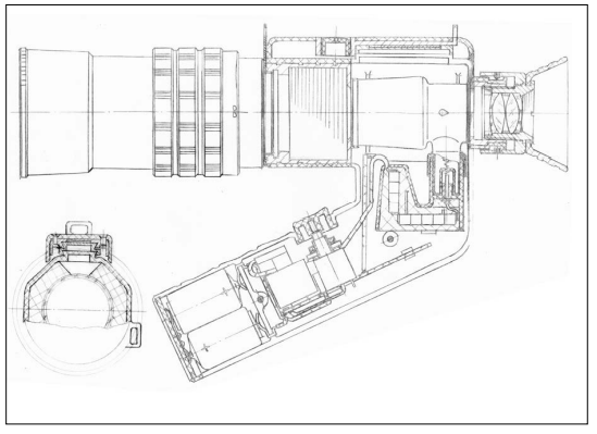 Чертёж, выполненный «советским» дизайнером  для понимания конструктором