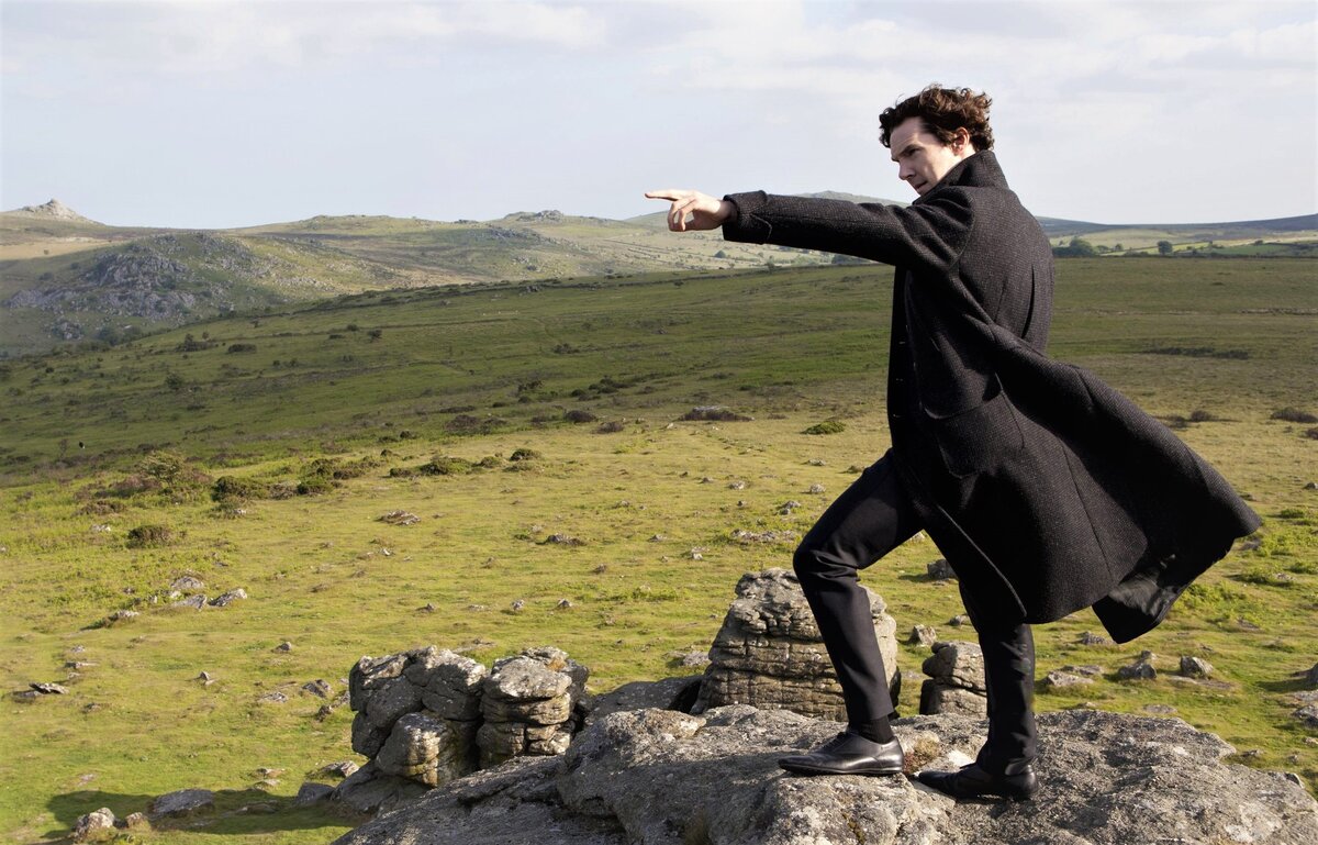 Кадр из телесериала "Шерлок"