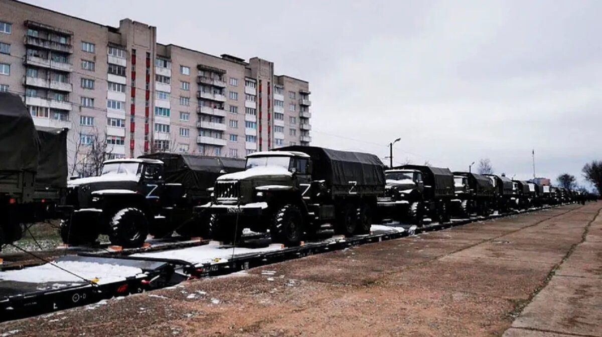 Эшелон военной техники ВС РФ прибыл в Беларусь | Драга.Лайф | Дзен