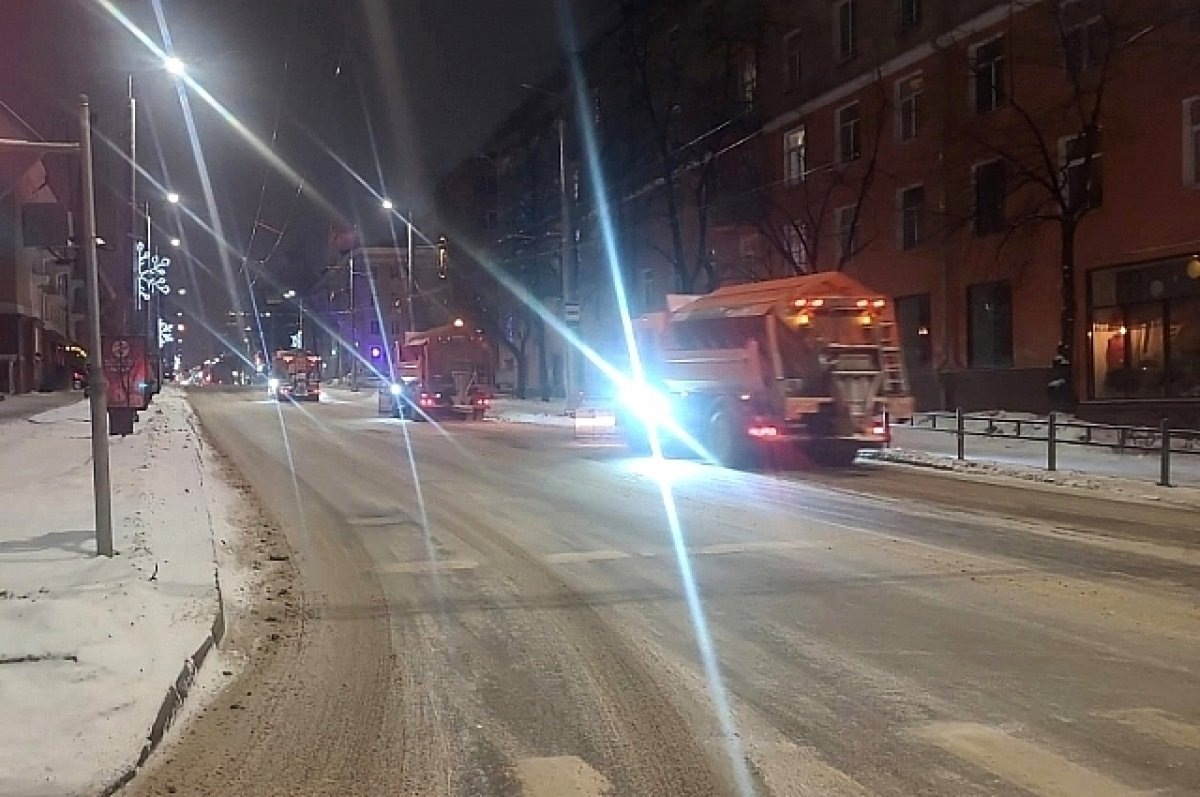    Администрация Петрозаводска: город убирают круглосуточно