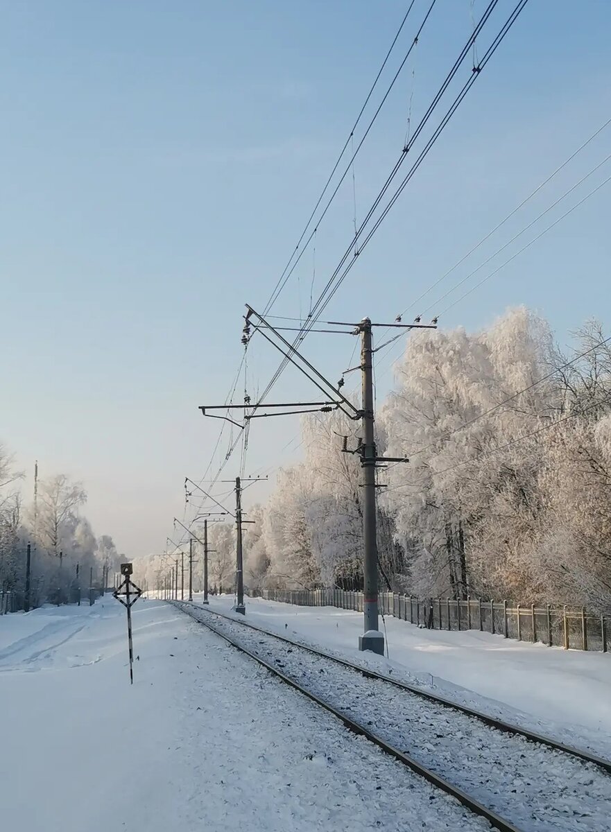 Зима - это очень красиво . Фото из архива автора
