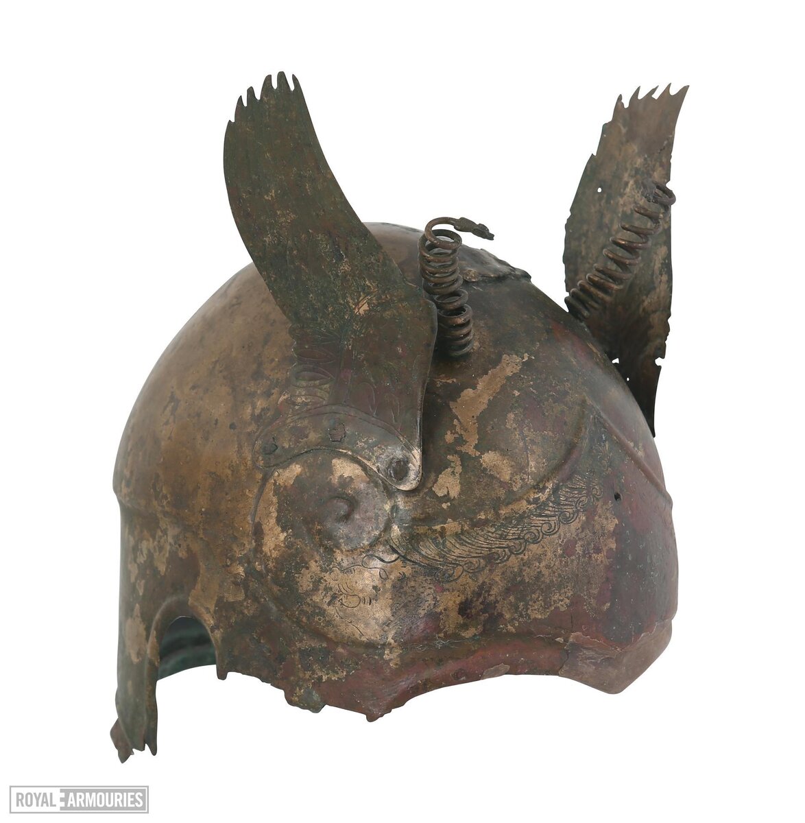 Шлем. тип Samno-Attic. 375-325 гг. до н.э. Коллекция Royalarmouries