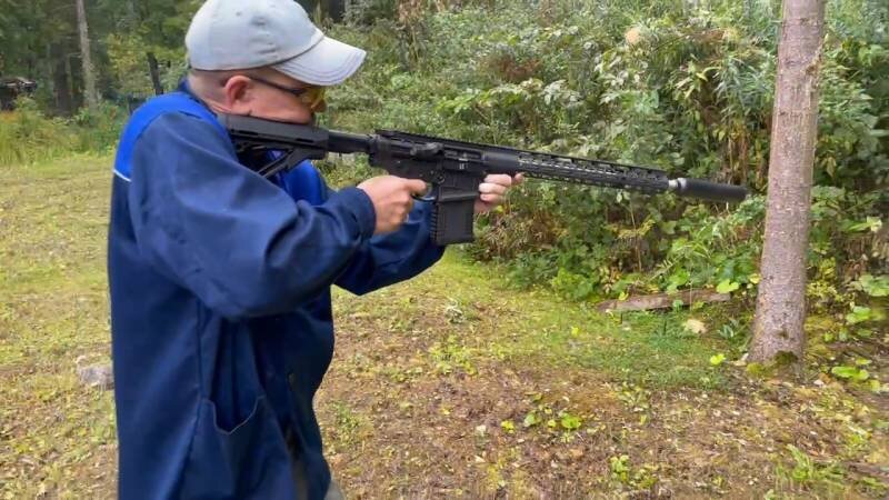 Ранний прототип "СМЕРШ" на испытаниях