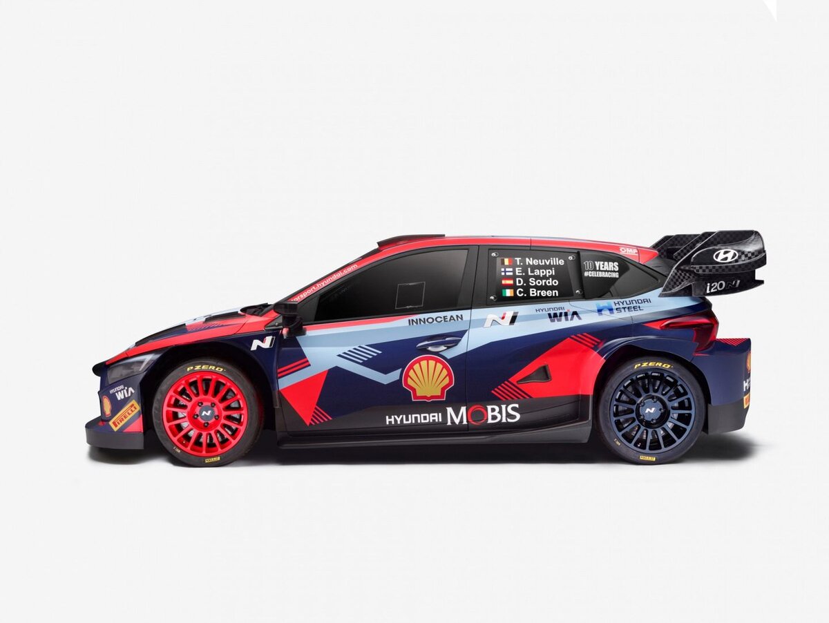 Hyundai представила машину для нового сезона WRC | Autosport.com.ru | Дзен