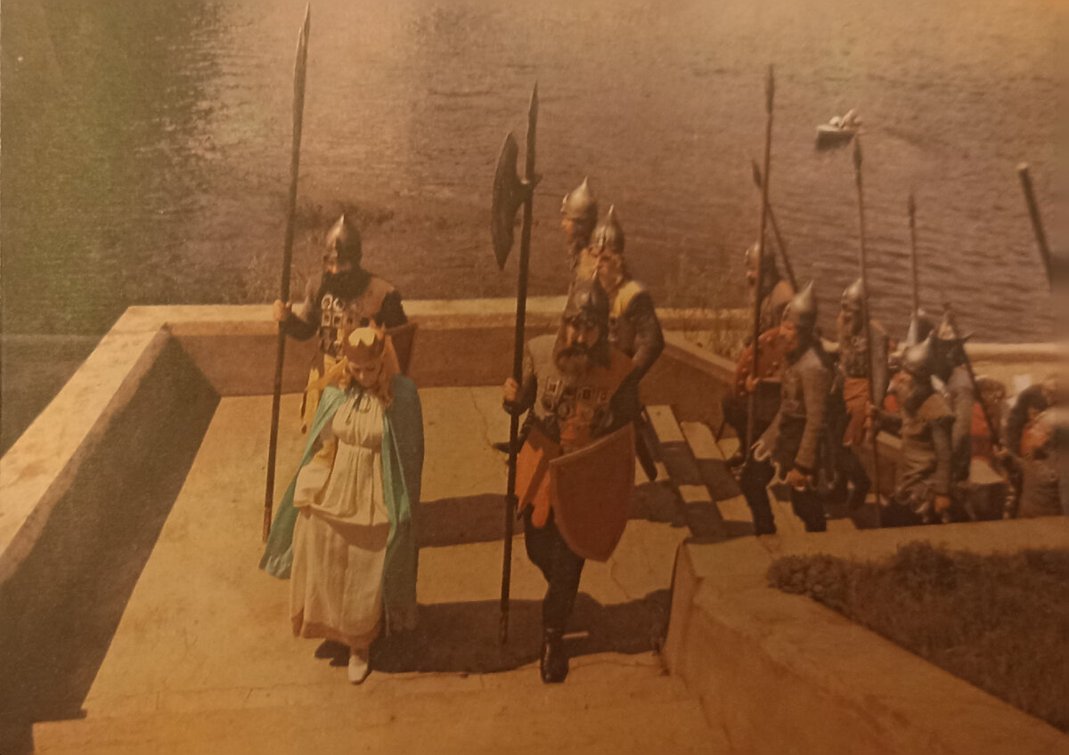 Княгиня Ольга на праздновании тысячелетия Витебска