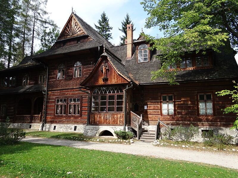 Построить дом под старину - 85 фото