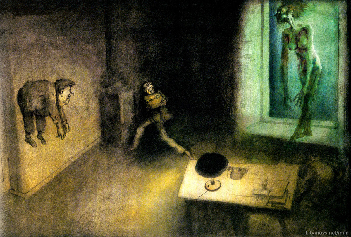 Мастер и Маргарита иллюстрации Калиновского