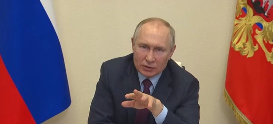 В. Путин, заседание Правительства РФ. Источник: kremlin.ru (скриншот трансляции)