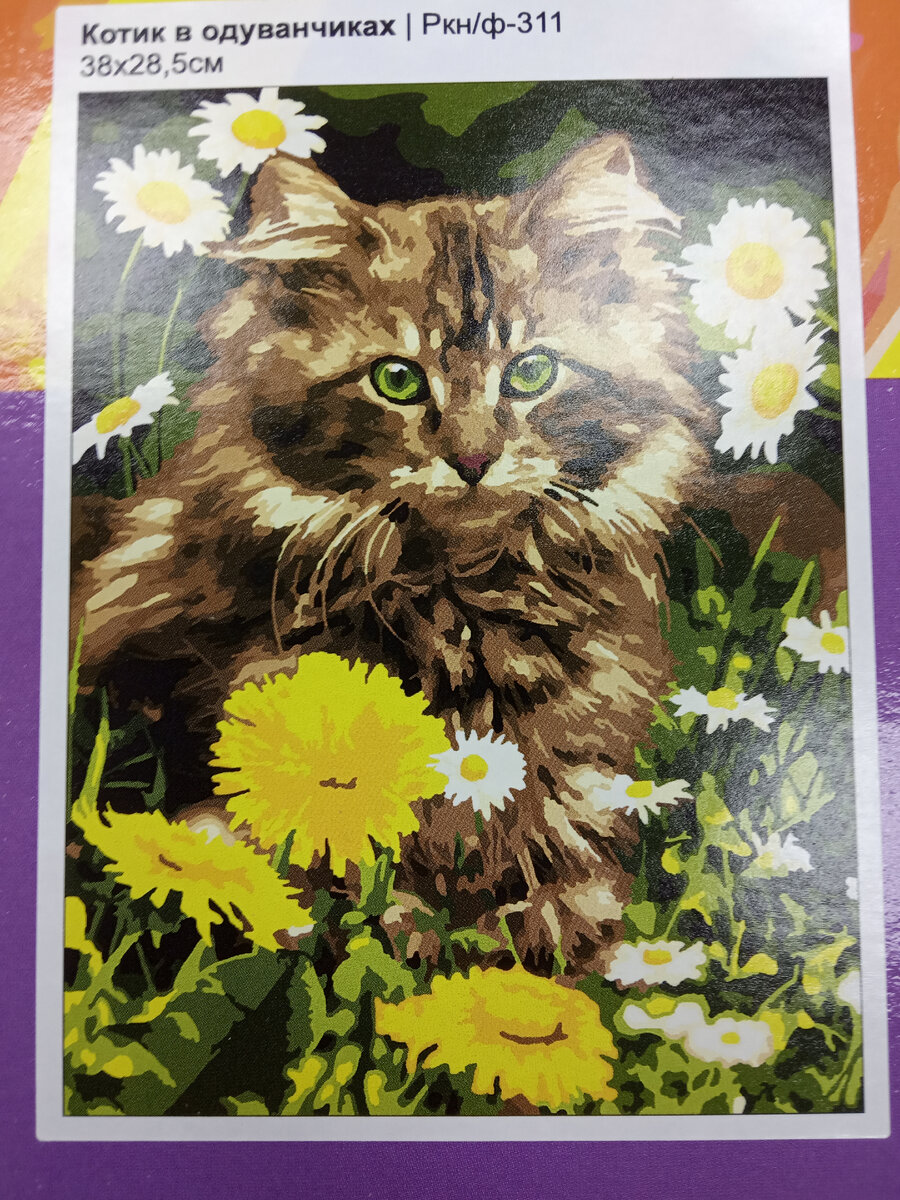 картина с кошкой № 2