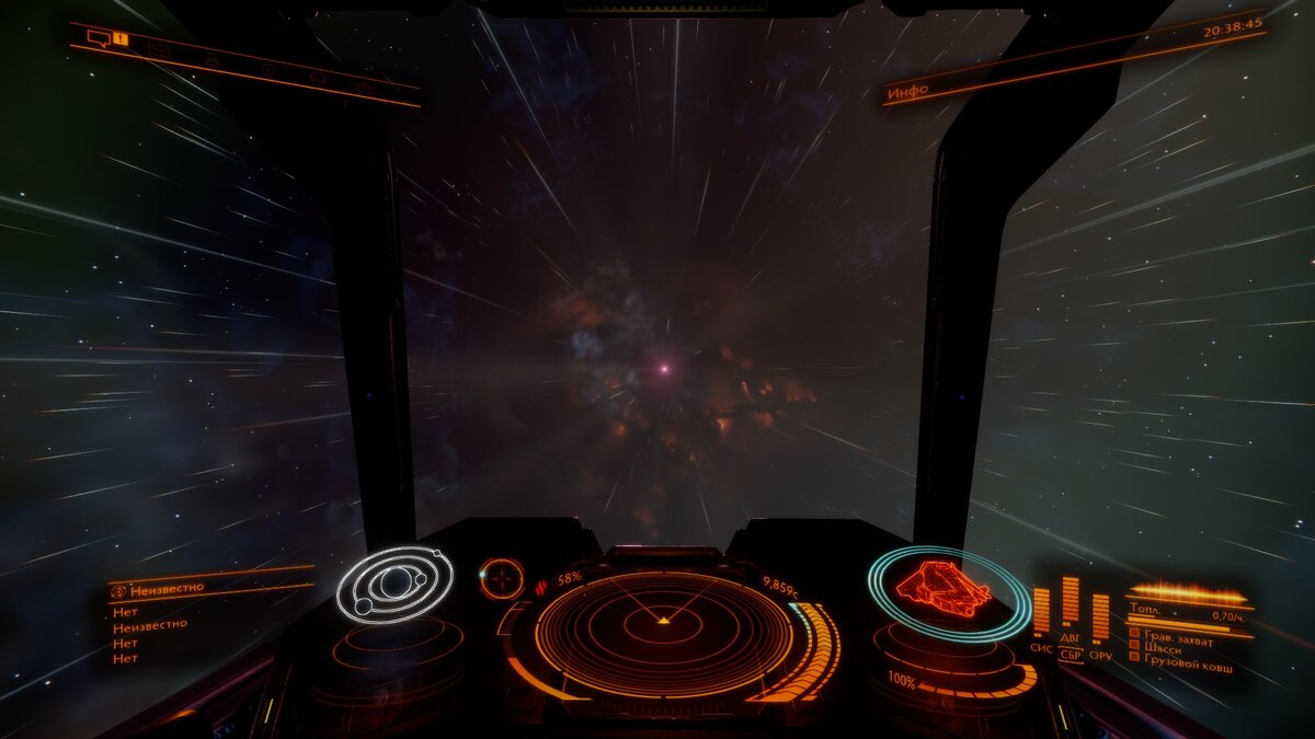 Полет в гиперрежиме на Diamondback Explorer