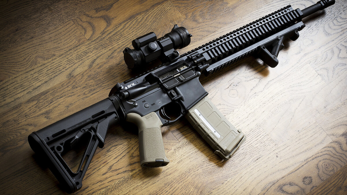 Штурмовая винтовка AR-15.