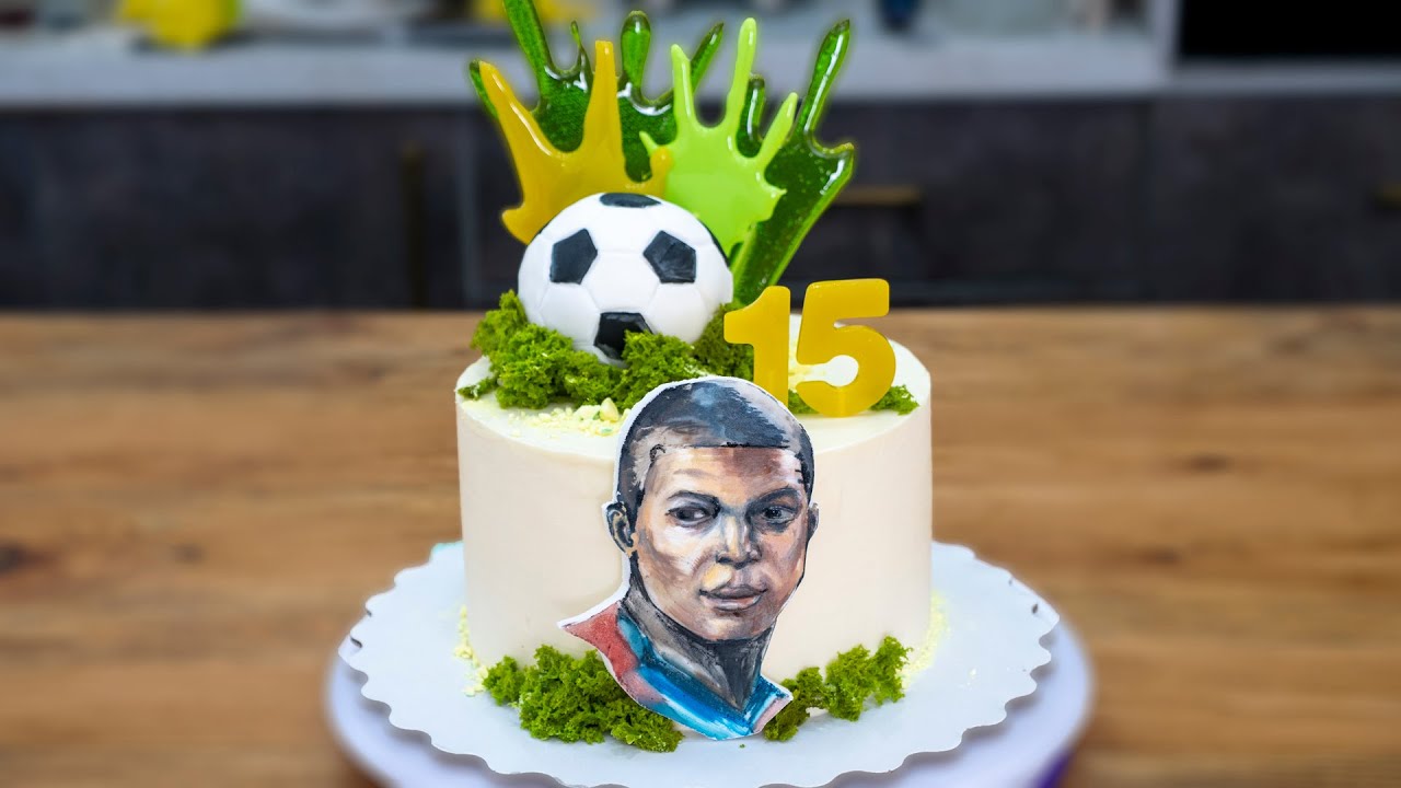 ⚽️ ФУТБОЛьное оформление торта ⚽️🎂 - Я - ТОРТодел!