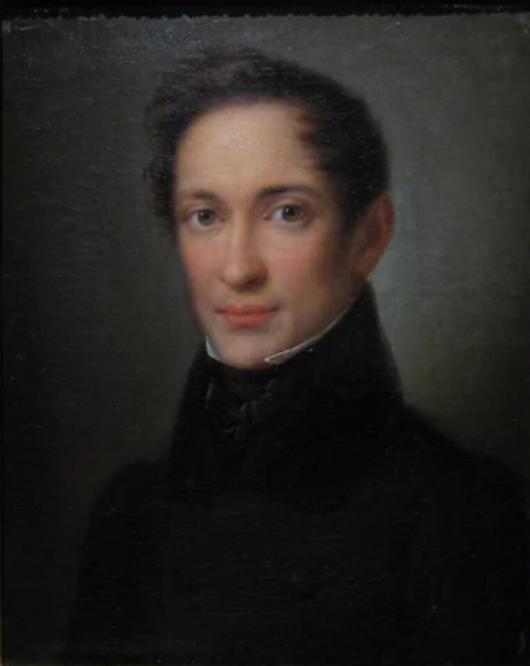 Александр Герцен в молодости, Источник: wikiCommons