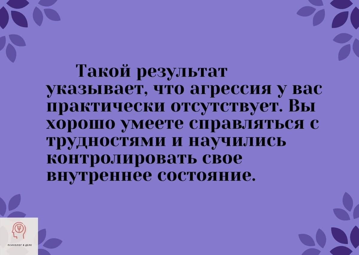 Психологический тест в картинках: насколько Вы агрессивный человек |  Психолог в деле | Дзен