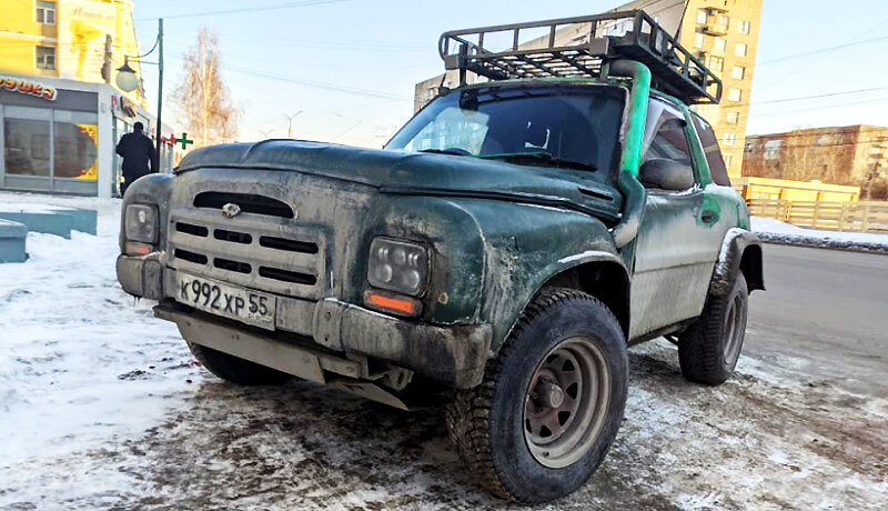 А Вам нравится такая модернизация внедорожника?