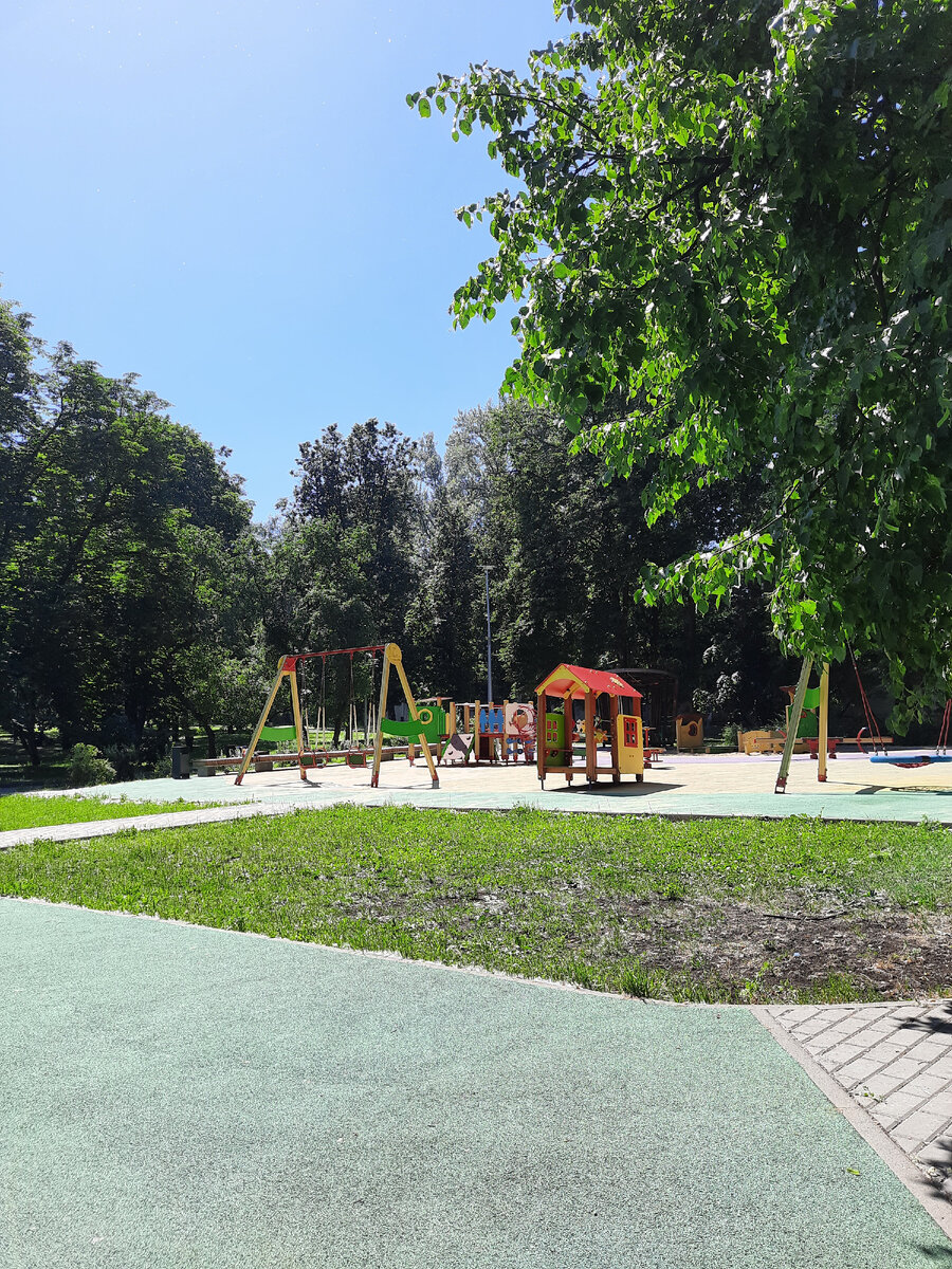 Парк около дома. Фото автора