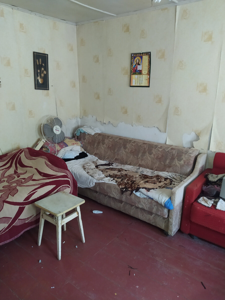 Вот так выглядит комната в домике