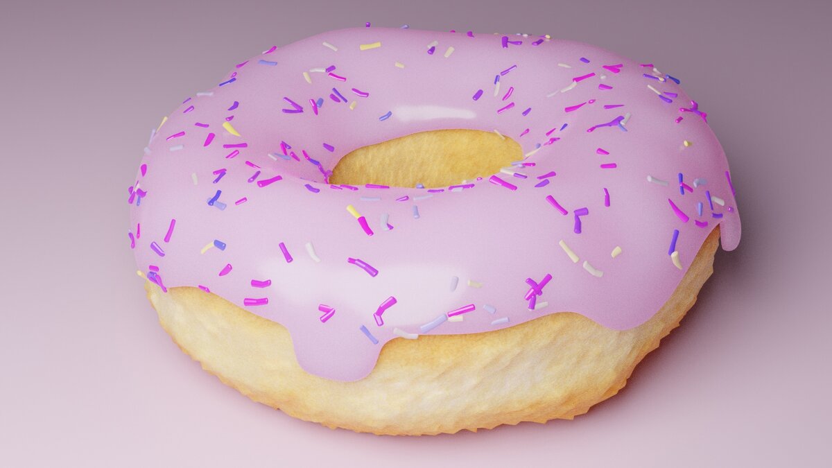 Моя первая модель в 3D.