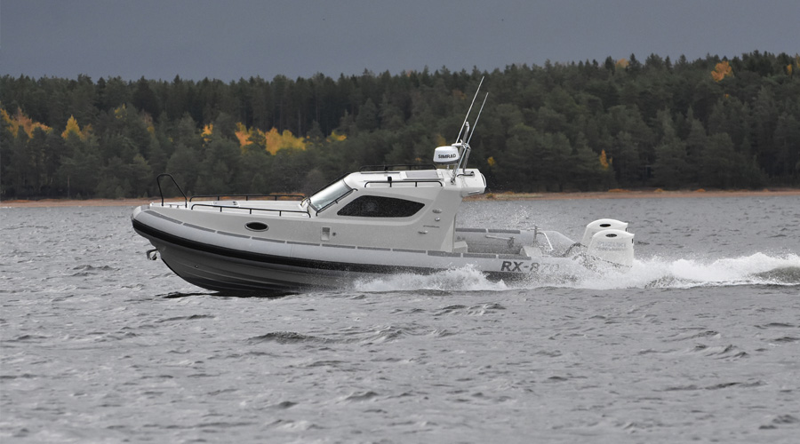 Катер производства и разработки Александра Тараненко