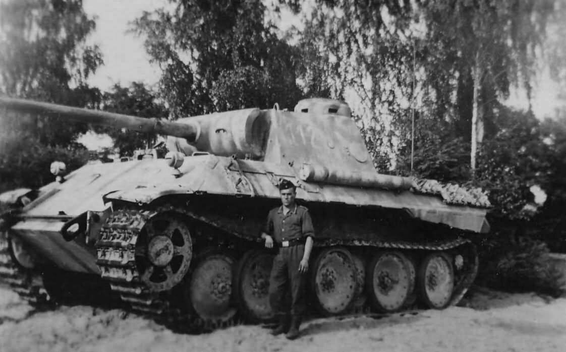 Pz.Kpfw.V Ausf.D номер 112 4-го танкового полка