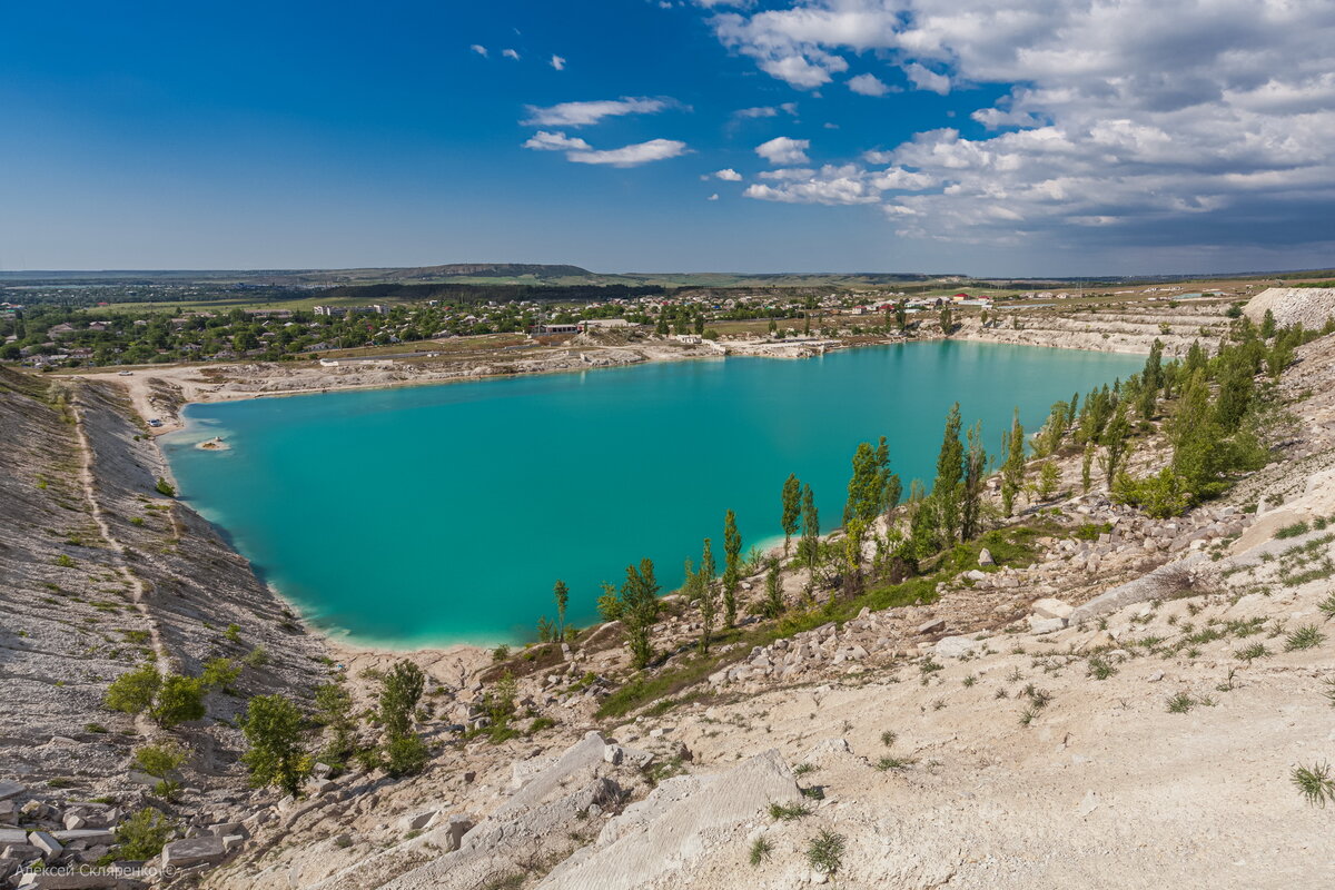 Марсианское озеро в Крыму 2021