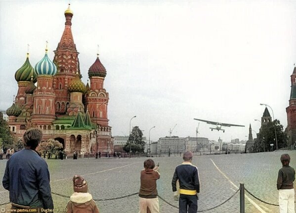 Полет руста в москву. Полет Руста.